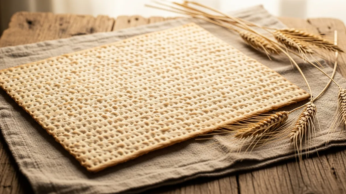 What Is Matzah? History, Meaning, and How It Is Made